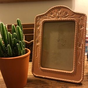 Beautiful vintage terra cotta frame